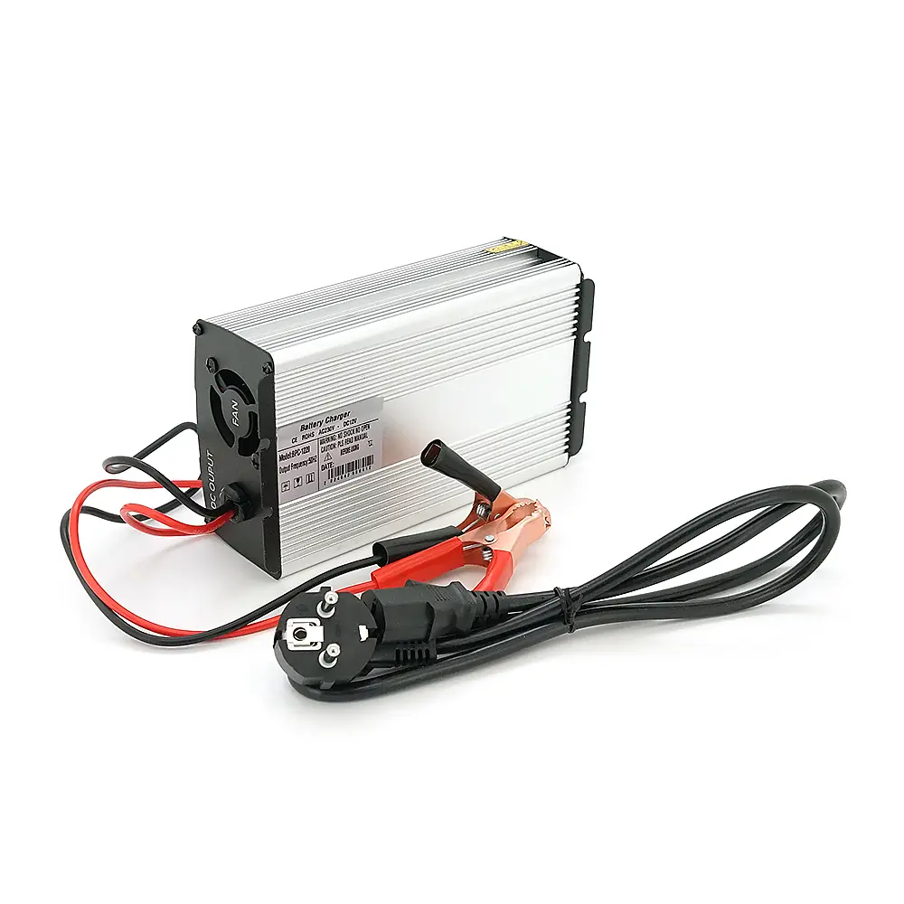 Універсальне ЗУ для акумулятора BPC 12V 20A (AGM, GEL), AC220V, DC14,5, Струм заряду 12V/20A, LCD, крокодили - фото 4