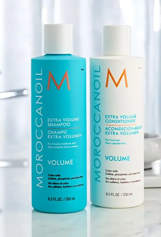 Шампунь та кондиціонер для об’єму волосся Moroccanoil Extra Volume по 250 мл