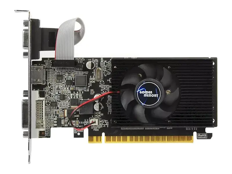 Відеокарта Golden Memory GeForce GT610 2GB DDR3 LP (GT610D32G64BIT)