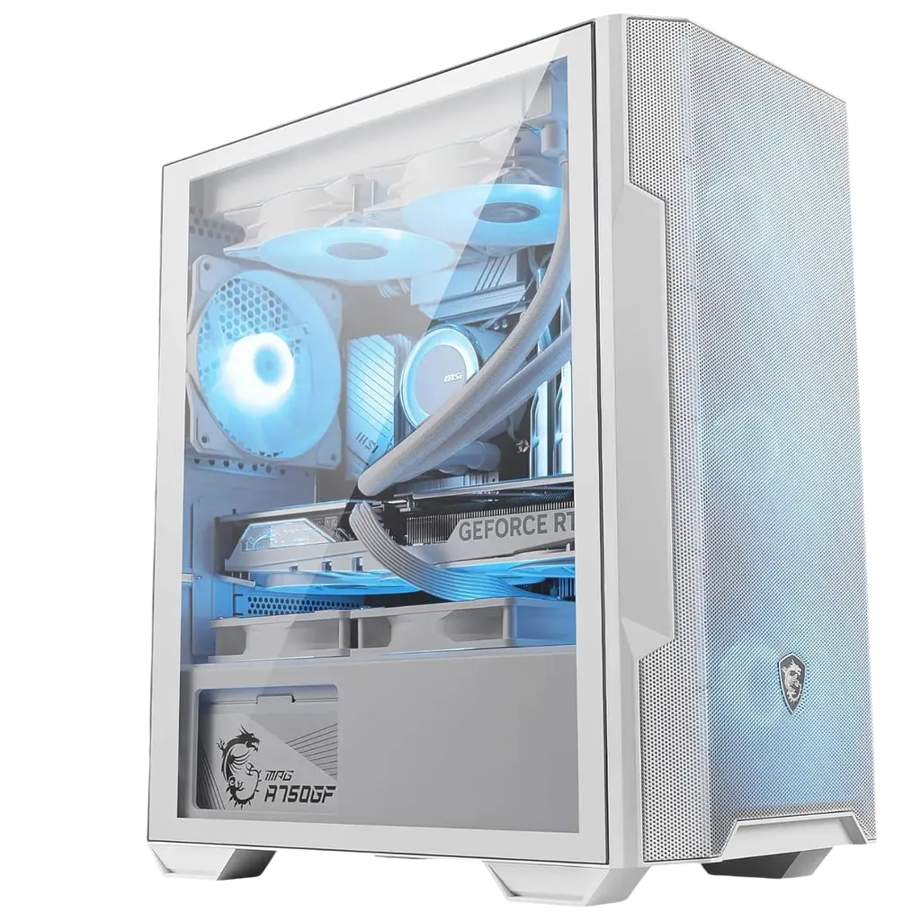 Корпус MSI MAG Forge M100R ARGB White - фото 3