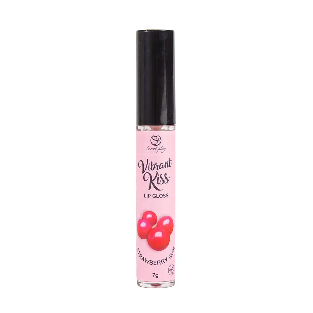 Блиск для губ Secret Play Vibrant Kiss Strawberry Gum 6 мл - фото 9