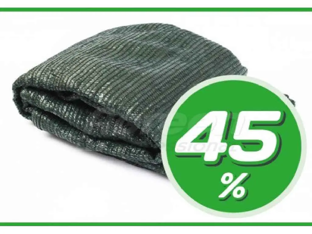 Сітка затінююча AGREEN 45% 4х10м зелена, в пакеті - фото 2