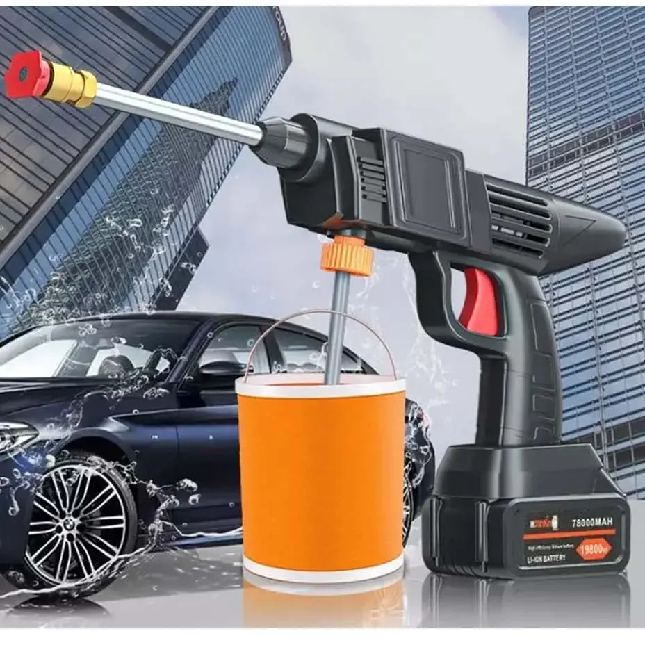 Мойка Высокого Давления Аккумуляторная Zhong 6980VF 200W 20000mAh (60минут) - фото 2