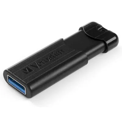 USB флеш накопичувач Verbatim 16GB PinStripe Black USB 3.2 (49316) - фото 3