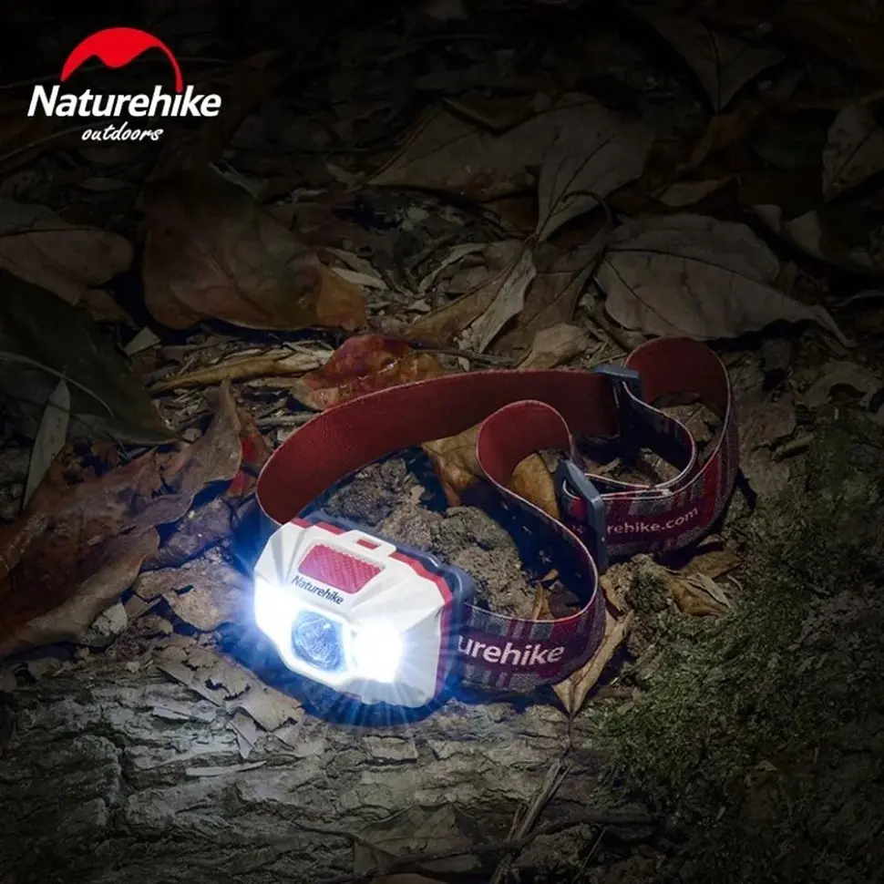 Ліхтар налобний Naturehike TD-02 NH00T002-D біло-червоний - фото 2