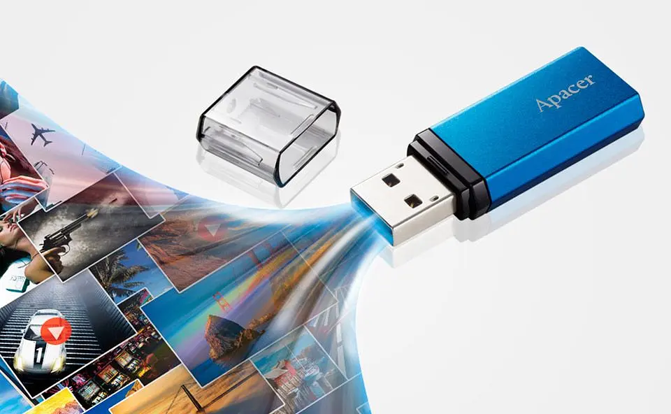 USB флеш-накопичувач Apacer AH25C 256GB USB-A 3.2 Gen 1 Ocean Blue (AP256GAH25CU-1) [94248] - фото 7