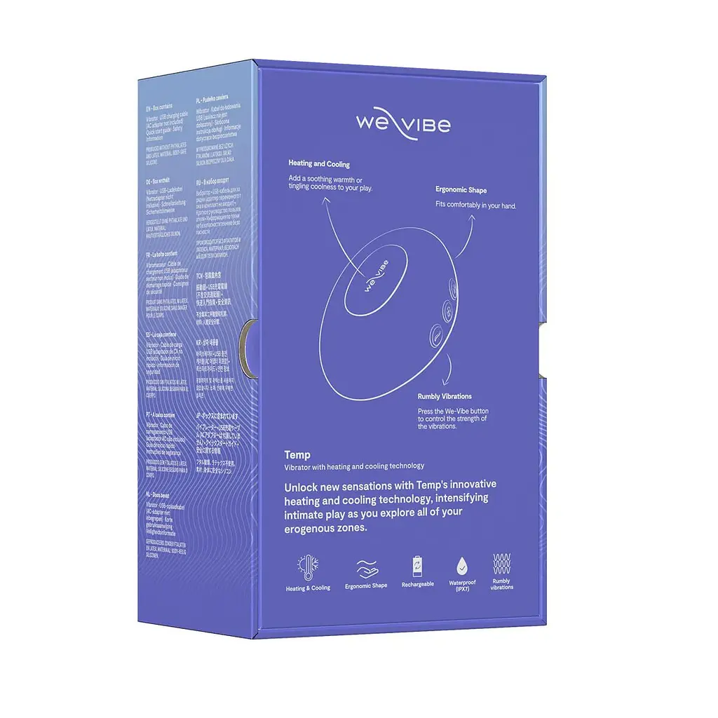 Вібратор We-Vibe Temp Lavender Blue - фото 14