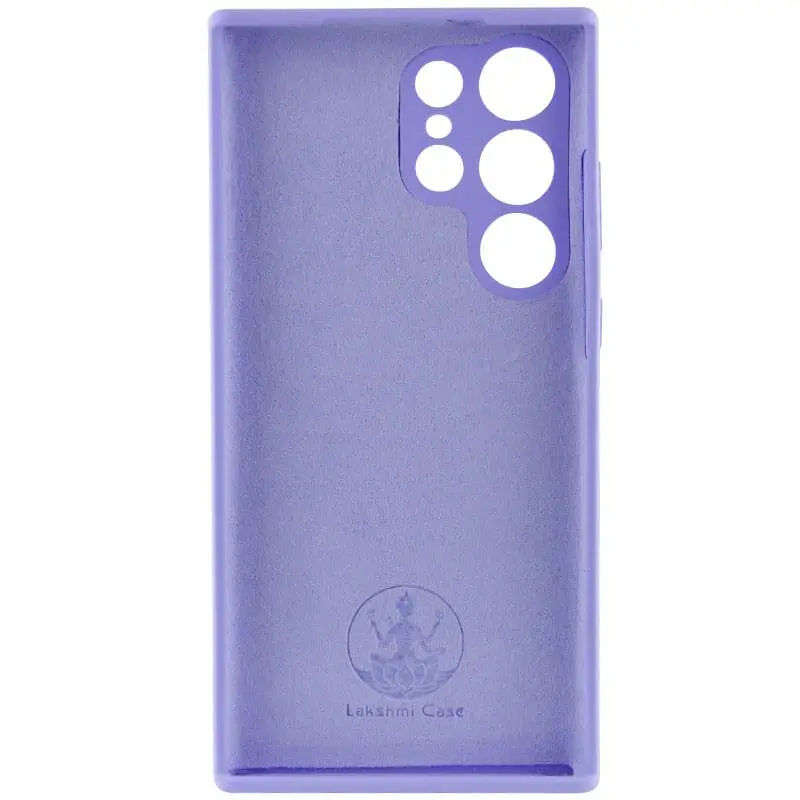 Чехол Silicone Cover Lakshmi Full Camera (AAA) with Logo для Samsung Galaxy S25 Ultra Сиреневый / Dasheen - фото 3