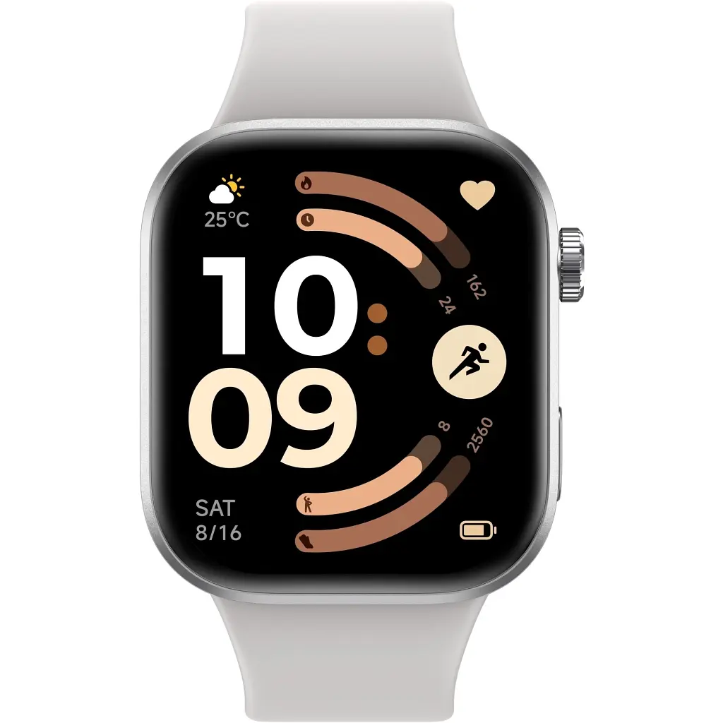 Смарт-годинник Xiaomi Watch 6 Срібний Silver Gray BHR08CUGL (1198826) - фото 2