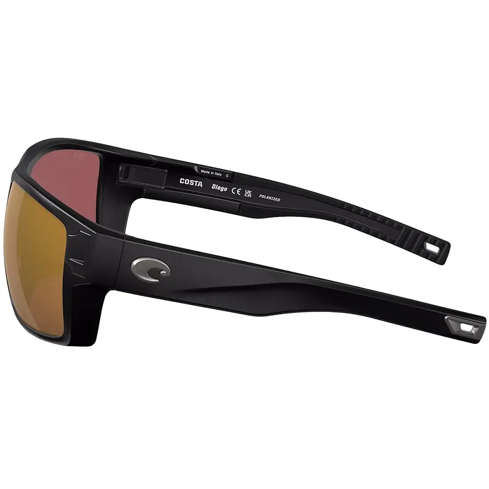 Окуляри Costa Del Mar Diego Matte Black Gold Mirror 580G - фото 3