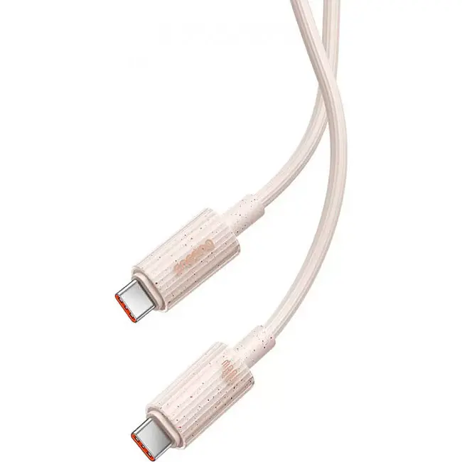 Кабель Baseus Habitat Series Fast Charging Cable Type-C to Type-C 100W 2m P10360202421-01 Pink - фото 2