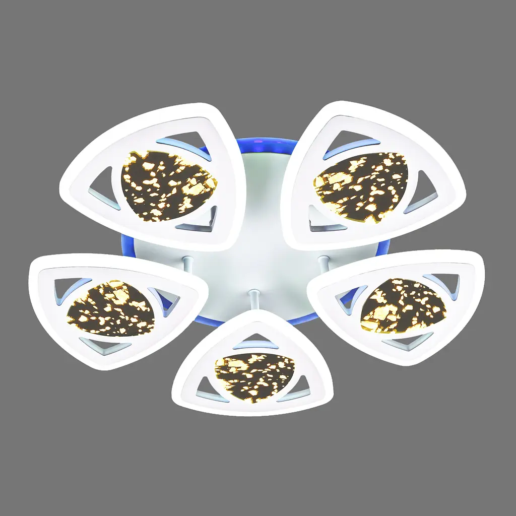 Люстра светодиодная Valeso V 2120-5C-TL WH с пультом - фото 2