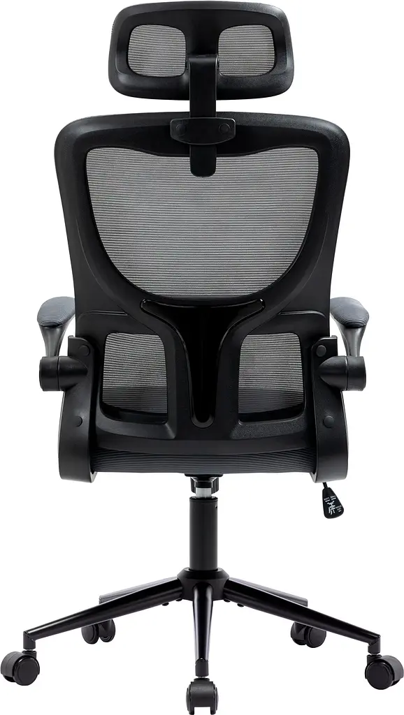 Офісне крісло GT Racer X-5728, чорно-сіре (X-5728 Black/Gray) - фото 8