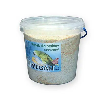 Пісок для птахів Megan з мінералами, 1 л