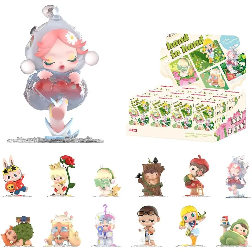 Игрушка-сюрприз Pop Mart Hand in Hand с коллекционной фигуркой (HIHS-01) - фото 6
