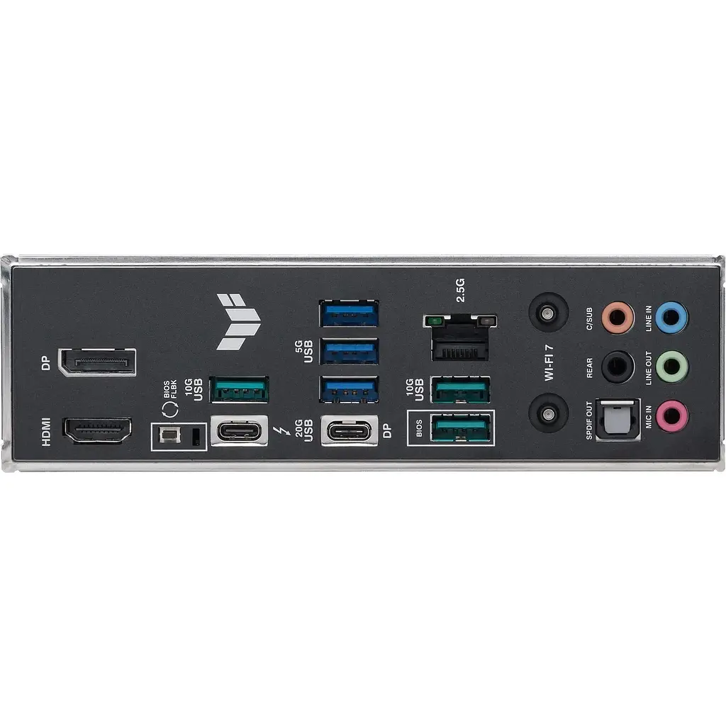Материнська плата Asus TUF Gaming Z890-PLUS WIFI s1851 Z890 4xDDR5 M.2 DP HDMI Wi-Fi BT ATX - фото 6