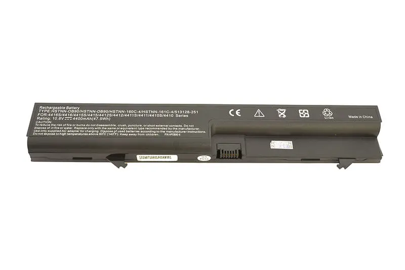 Акумулятор для ноутбука HP Compaq HSTNN-DB90 ProBook 4410S 10.8V Black 4400 mAh - фото 3