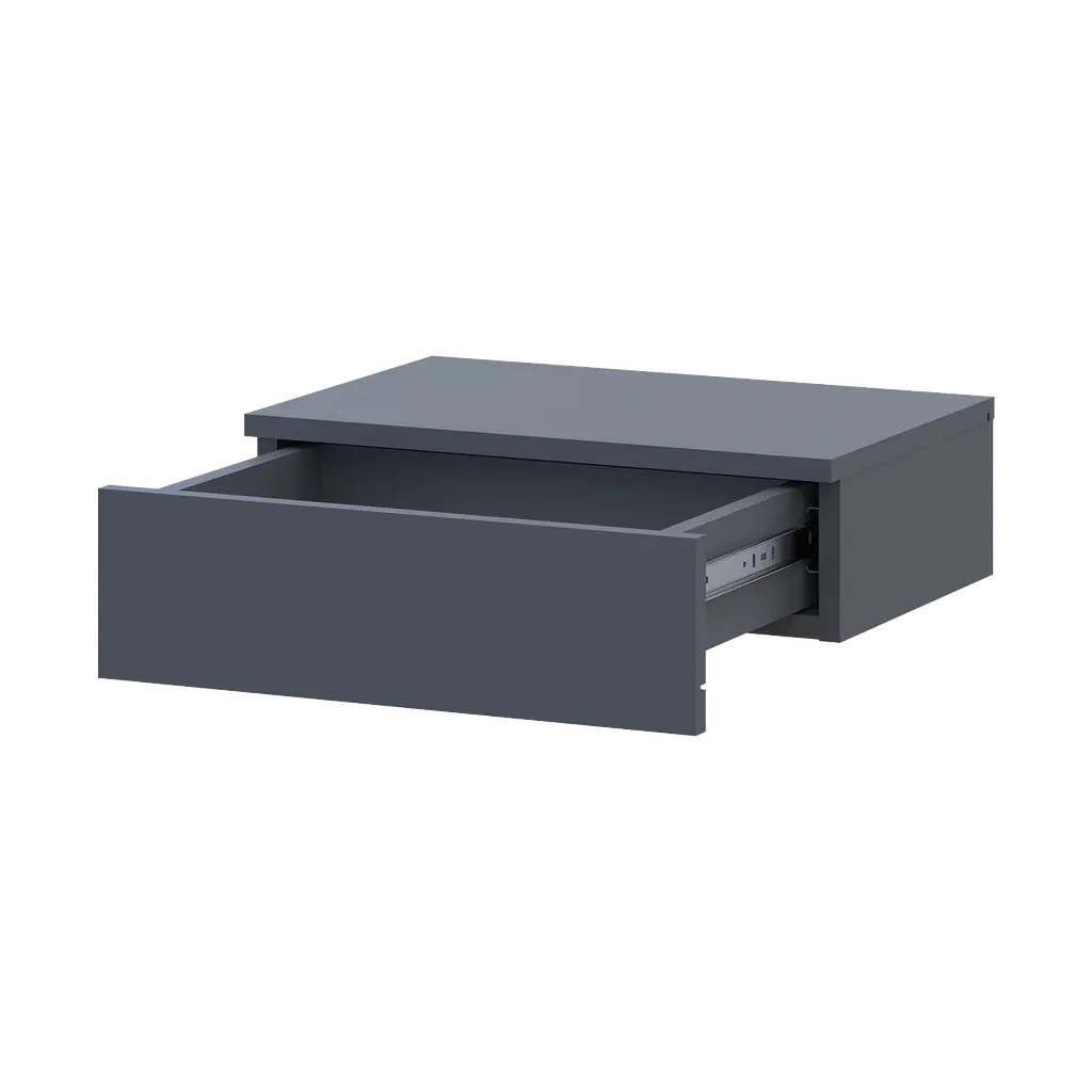 Приліжкова Тумба Doros Левія Графіт 1Ш 46х31х15 (41516090) - фото 5