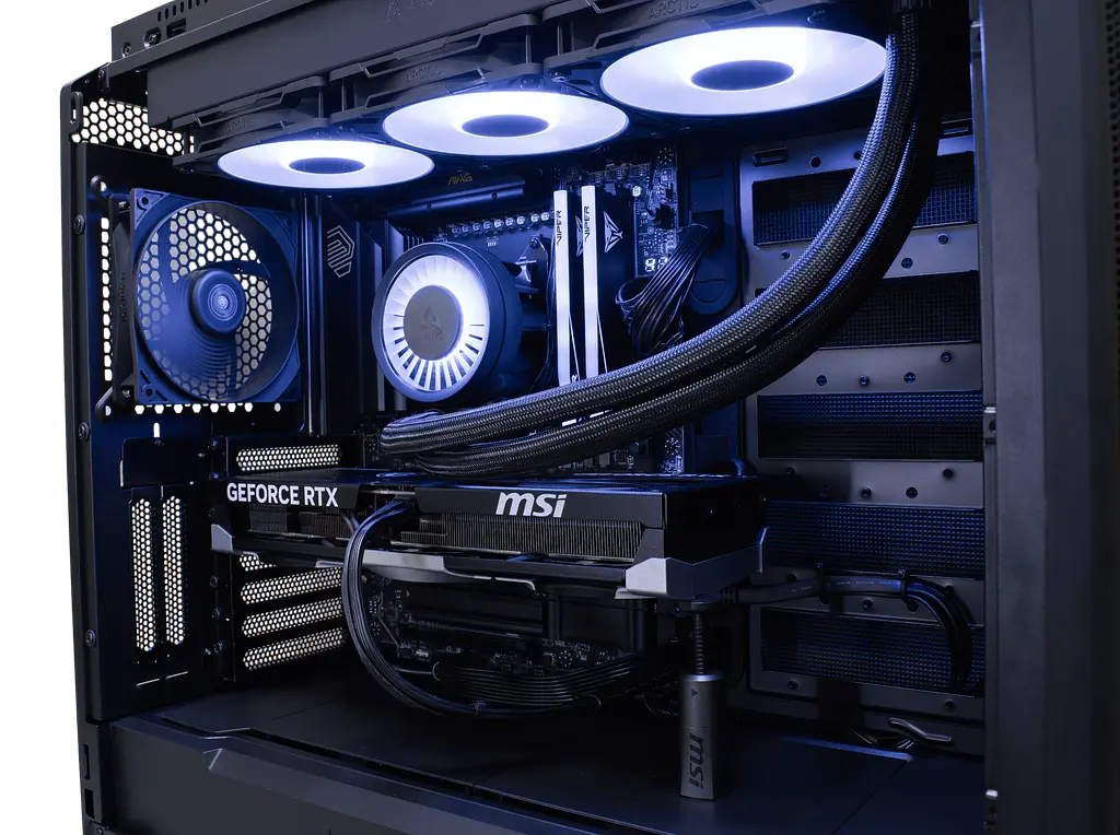 Ігровий ПК Silent Lord (RTX 5080 16GB / Ryzen 7 9800X3D / 32GB DDR5 / SSD 1TB) - фото 7