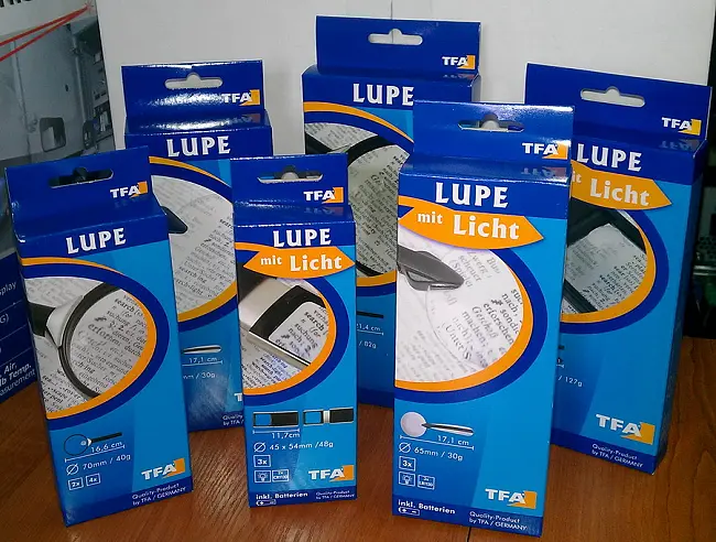 Лупа TFA 2х/4х 433000 - фото 3