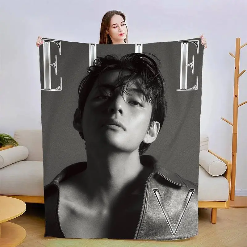 Плед 3D Kim Taehyung BTS №2 13369 135х160 см