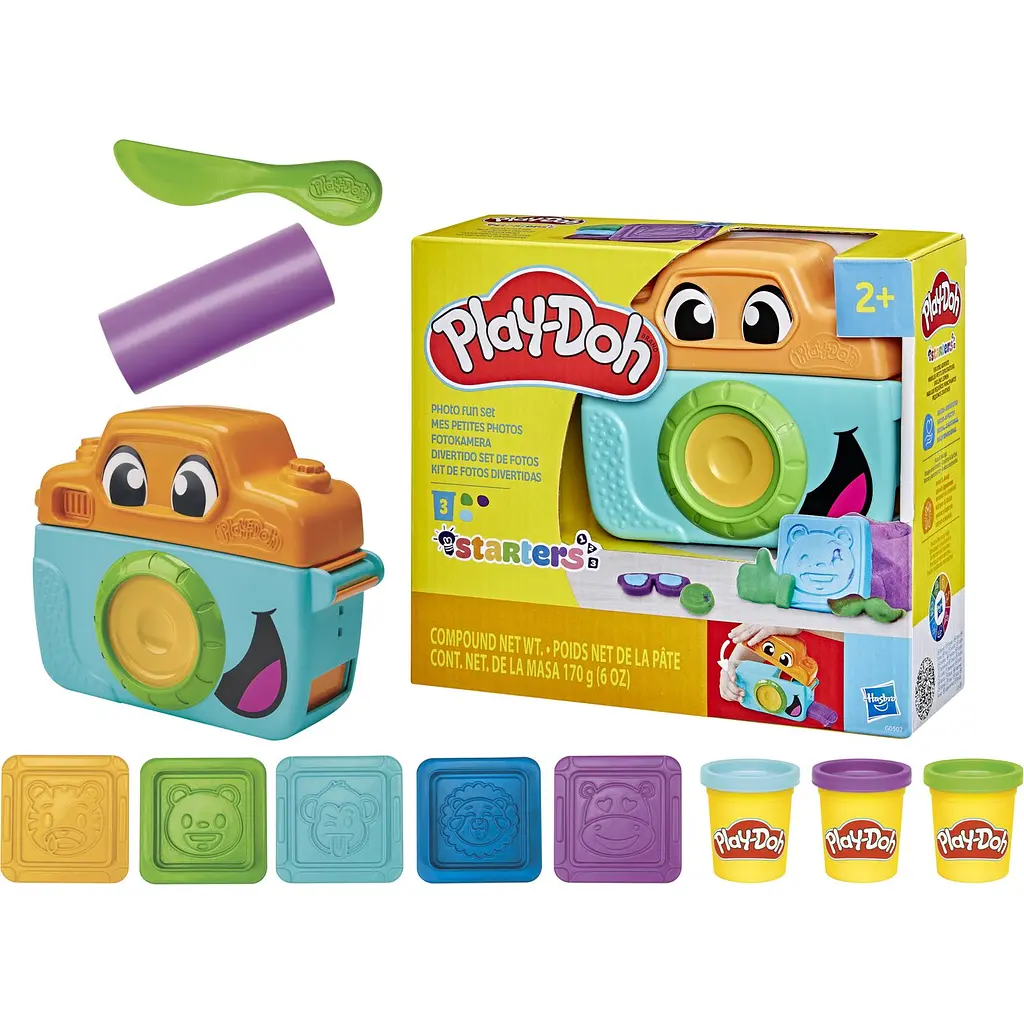Набір для творчості з масою для ліплення Hasbro Play-Doh Фотокамера (G0502) - фото 4