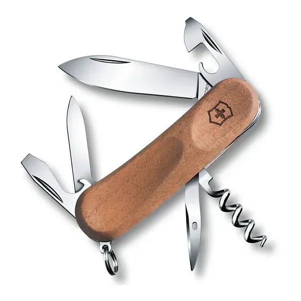 Ніж Victorinox EvoWood 10 85мм,11функ,горіх