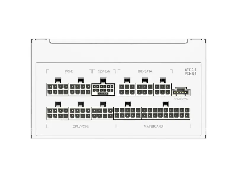 Блок живлення Gamemax RGB Pro 1300P White - фото 8