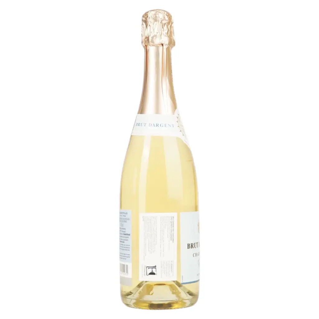 Вино безалкогольное игристое Brut Dargent Chardonnay Free белое сухое 0.75 л - фото 4