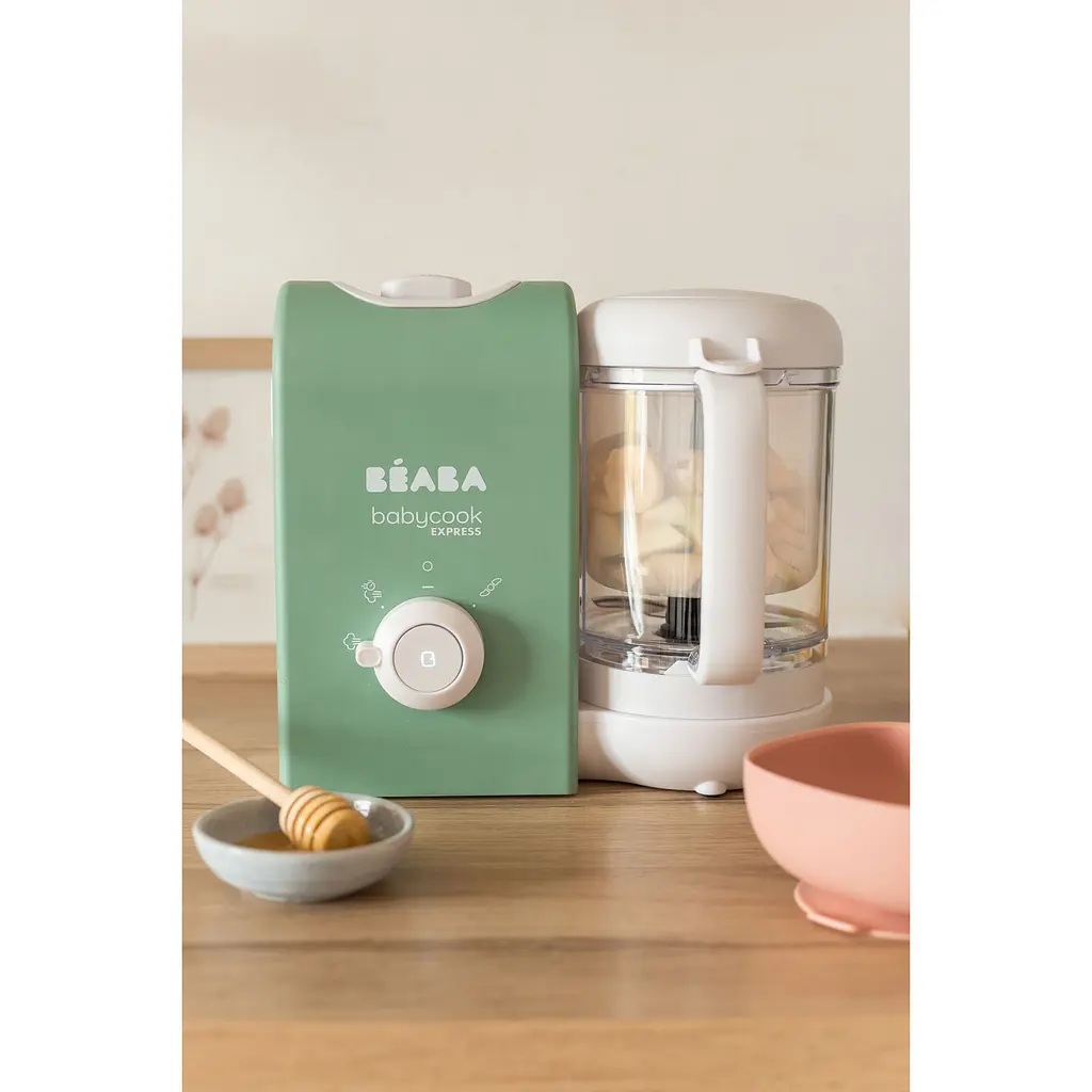 Пароварка-блендер Beaba Babycook Express Olive (916301) - фото 11