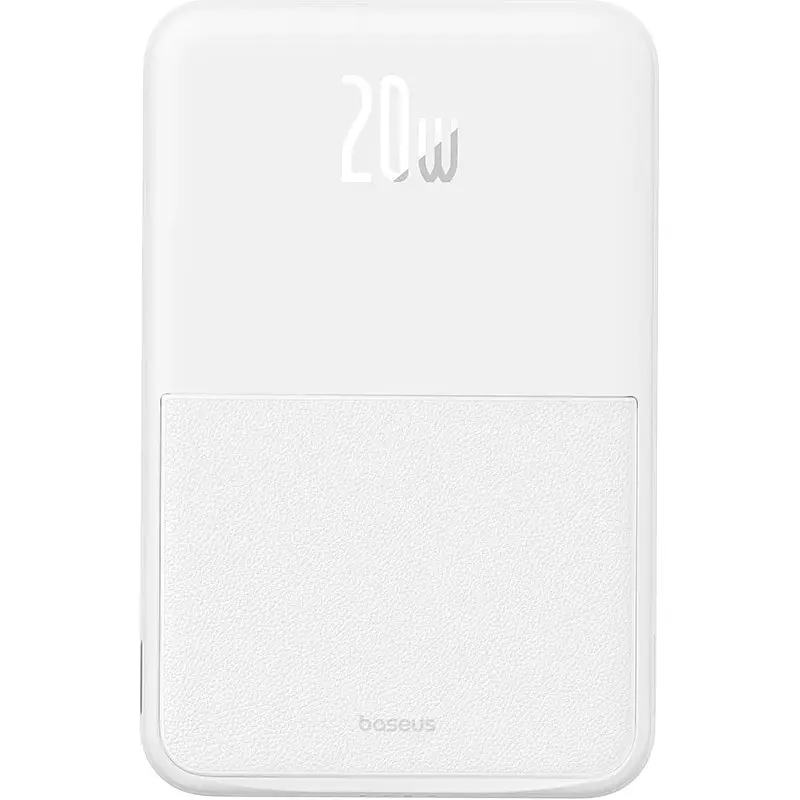 Зовнішній акумулятор Baseus MagPro Magnetic Bracket 5000mAh 20W White [P10064101223-00] [102132] - фото 3