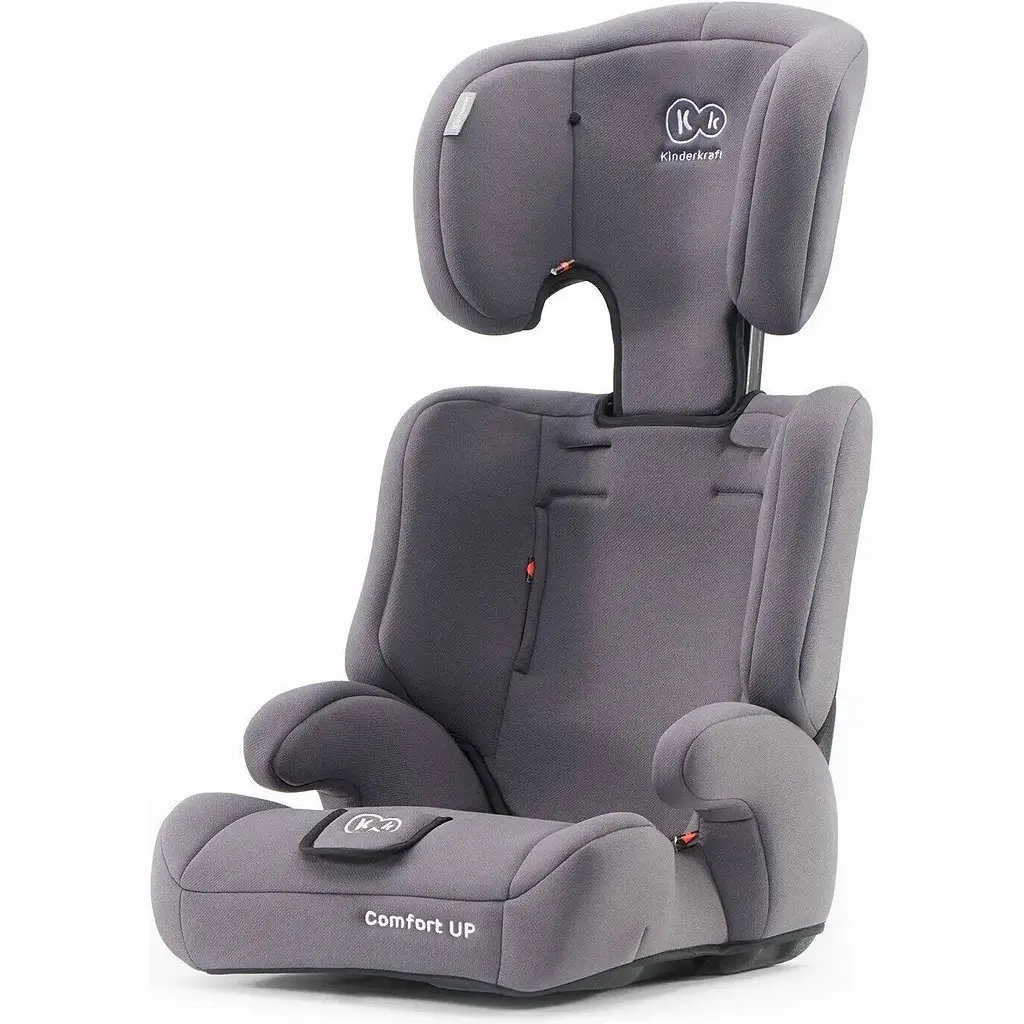 Автокресло Kinderkraft Comfort Up Lime серое с желтым (00-00158112) - фото 6