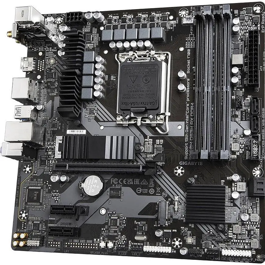 Материнська плата Gigabyte B760M DS3H AX DDR4 [142009] - фото 4