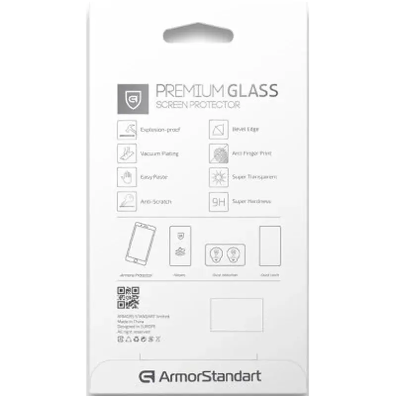 Скло захисне Armorstandart Pro Motorola Moto G8 Power Lite Black (ARM57781) - фото 2