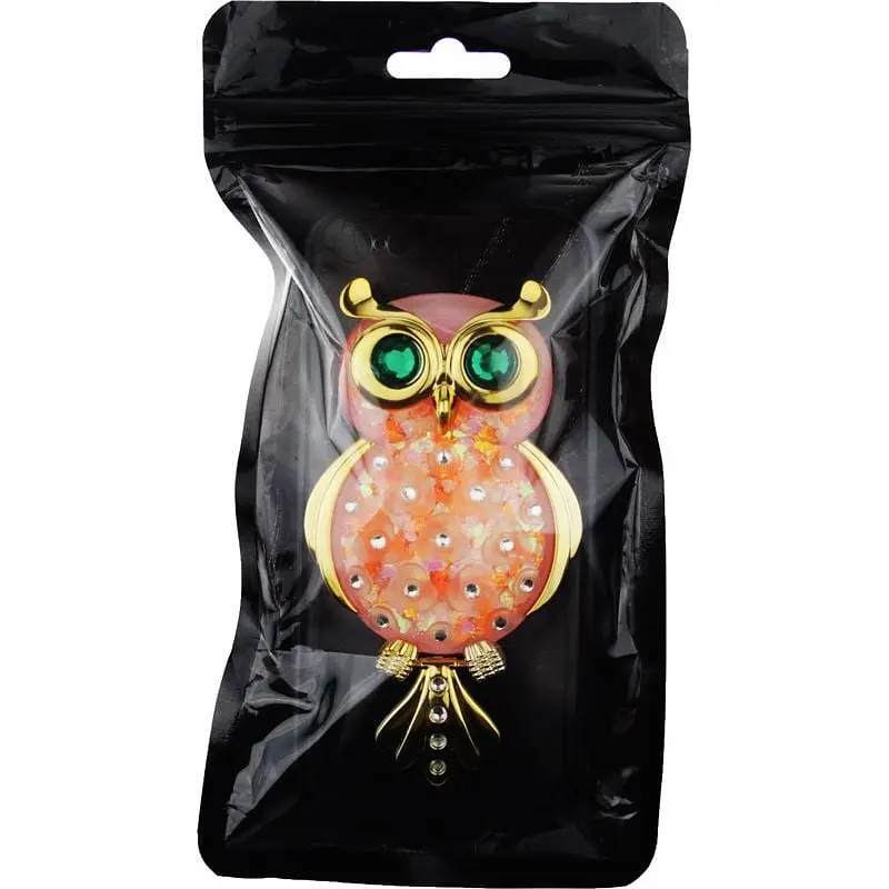 Чохол-накладка Toto TPU Case Decorative Stones IPhone 5/5S/SE Owl Black - фото 2