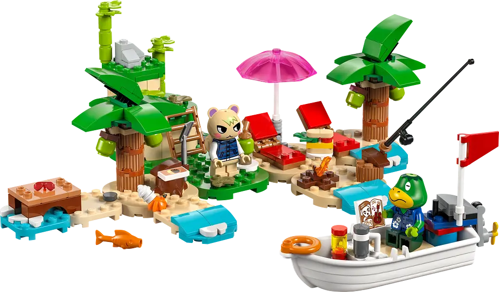 Конструктор LEGO Animal Crossing Островная экскурсия Kapp'n на лодке 233 детали (77048) - фото 2