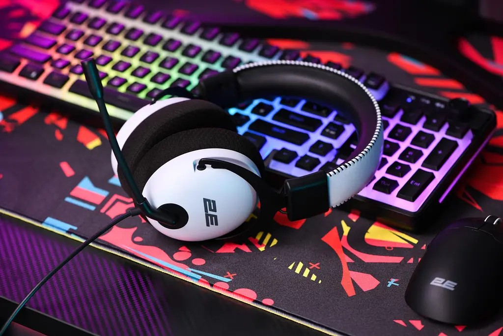 Ігрова гарнітура з мікрофоном 2E Gaming HG310 V2 White - фото 5