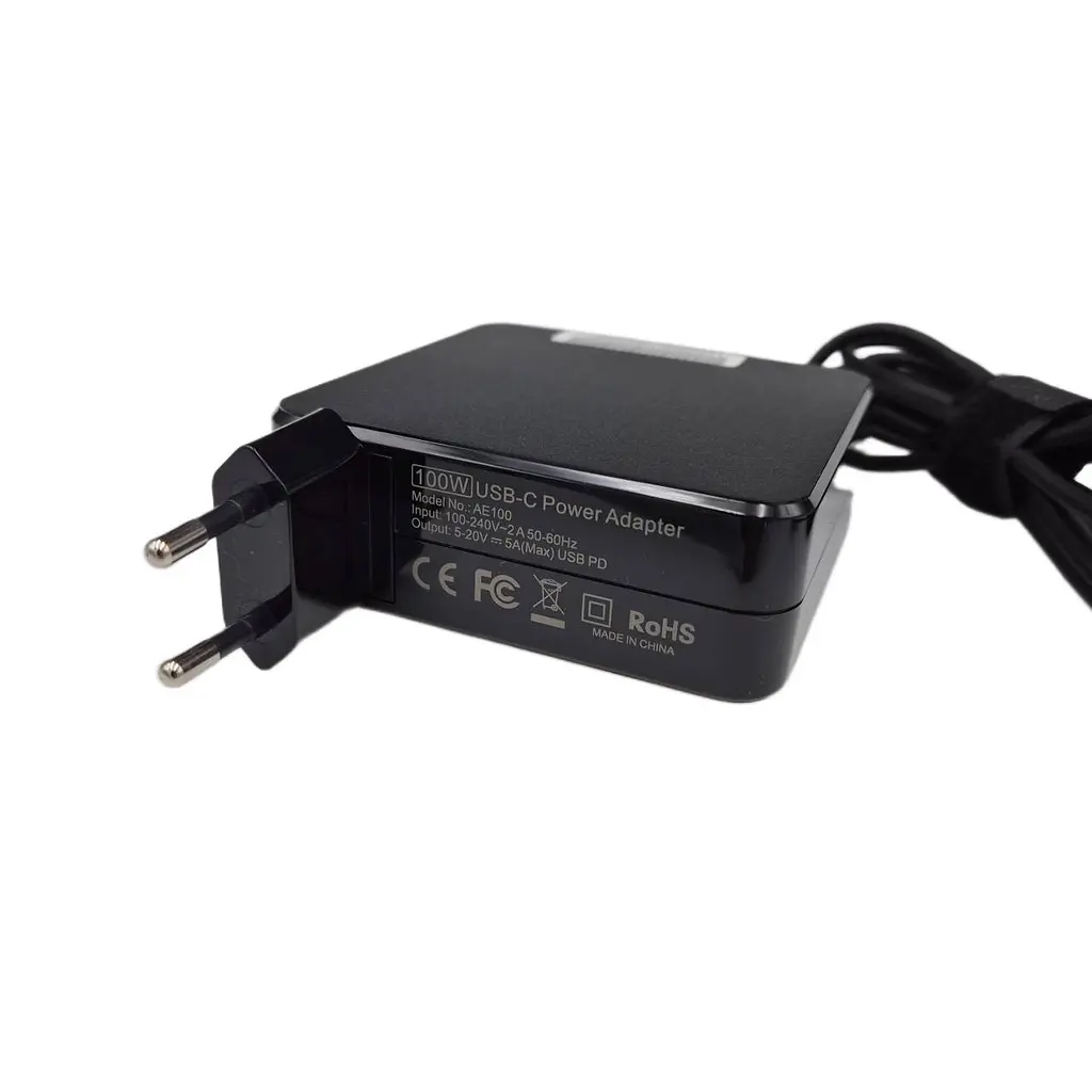 Блок живлення для Asus ROG Strix G17 G713Q G713QC G713QE G713QM G713QR G713QY G713R G713RM PX713QM (20V 5A 100W (USB-C)) Type-C Квадратний із вилкою - фото 2