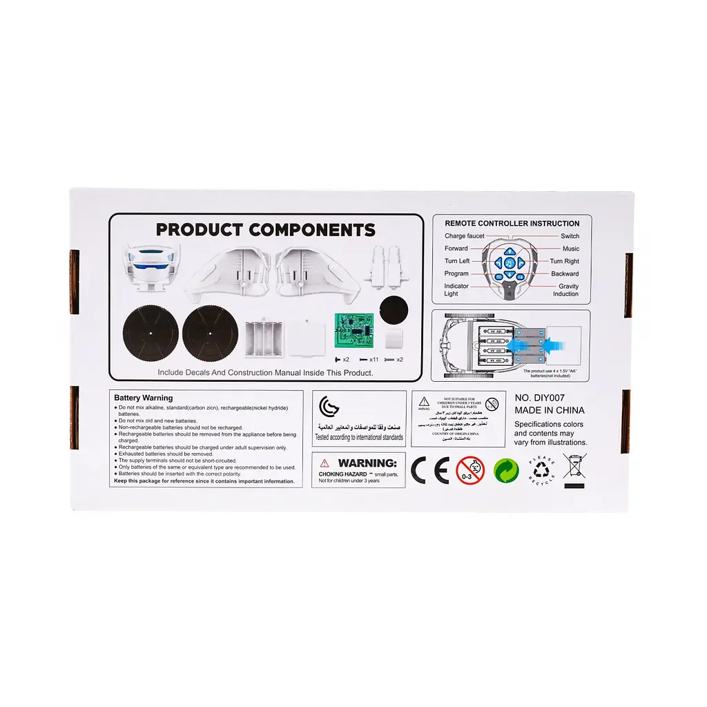 Робот на дистанційному керуванні з інтерактивними функціями DIY007 - фото 4
