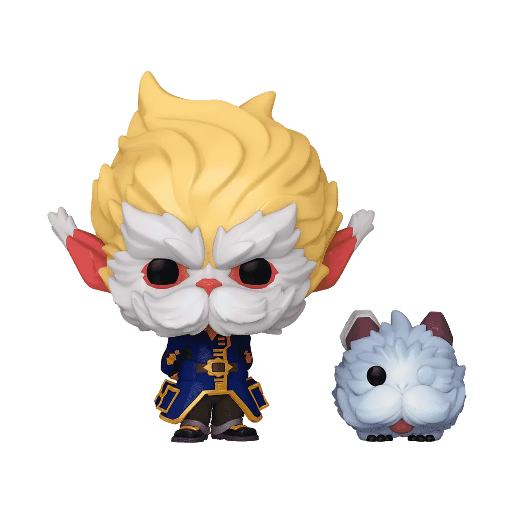 Коллекционная фигурка   Funko Pop Аркейн Хеймердингер и Поро Arcane Heimerdinger with Poro 10 см FP A HP 1605 - фото 2