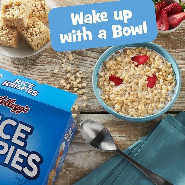Пластівці Kellogg's Rice Krispies Cereal 510g - фото 2