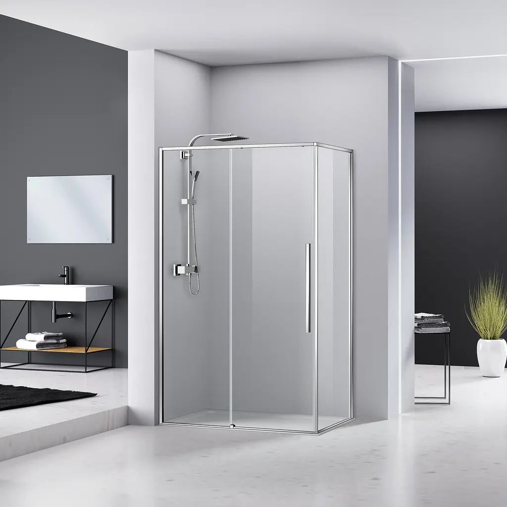 Душова кабіна Eger A Lany 120x80 з піддоном 599-550 - фото 2