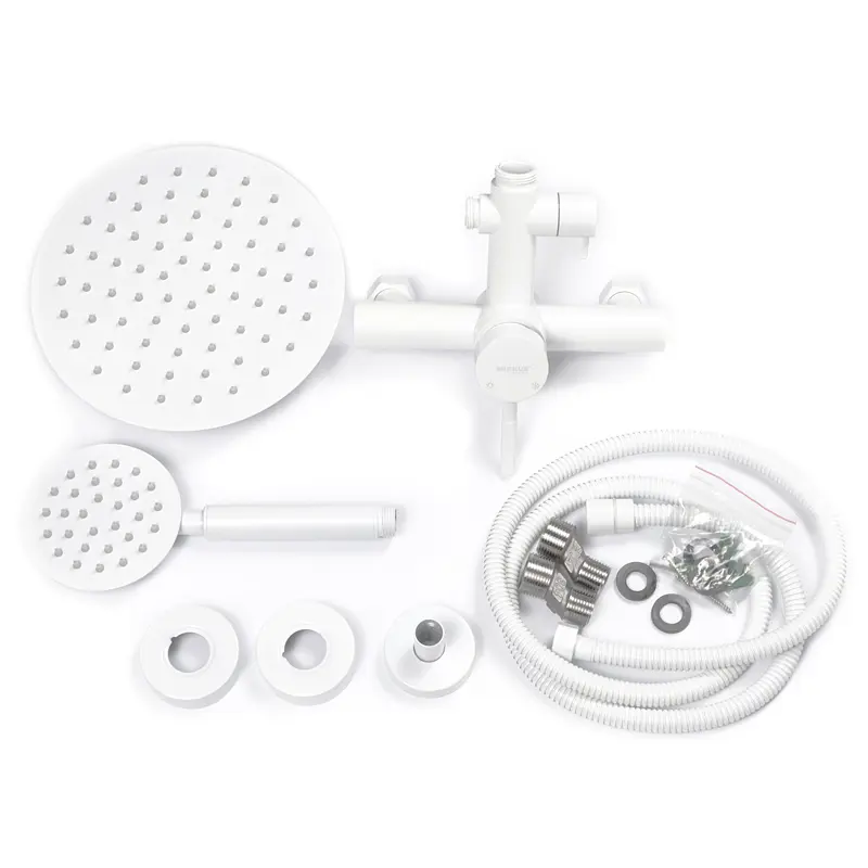 Душова система Mixxus SUS-003-J white MI5757, Білий матовий - фото 3