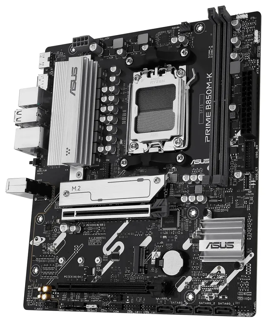 Материнська плата ASUS PRIME B850M-K (PRIME B850M-K) (Socket AM5, AMD B850, Micro-ATX) Б/в - фото 3