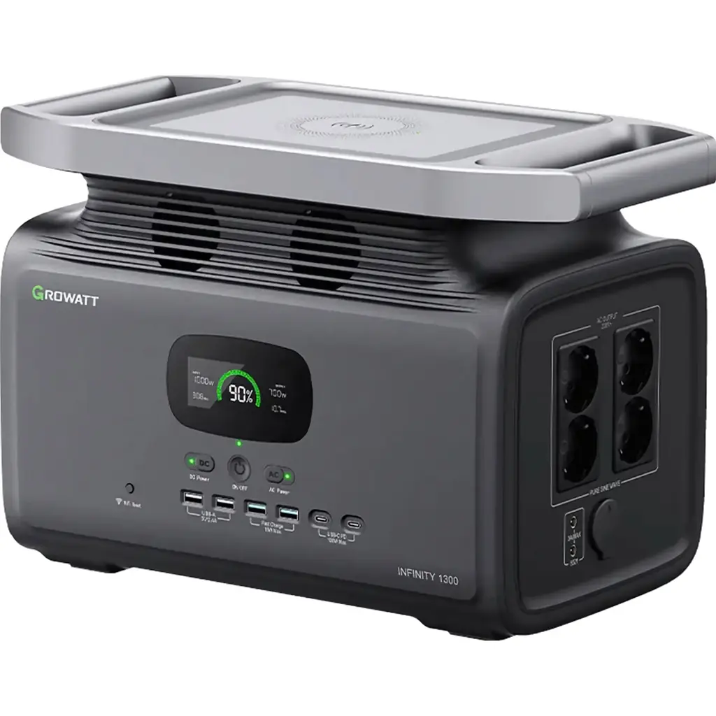 Зарядна станція Growatt Infinity 1300 1800W 1382Wh [PPSL00.0000500LS0] [120916] - фото 2
