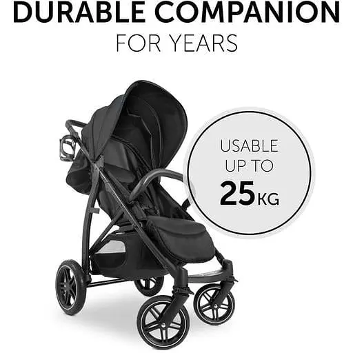 Прогулянкова коляска Hauck Rapid 4D Air Black, чорна (14848-8) - фото 2