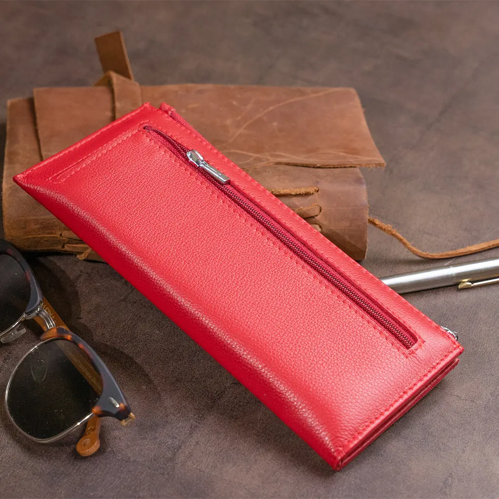 Женский кожаный кошелек ST Leather 19х9.5х2.5 см acs0015916 - фото 7