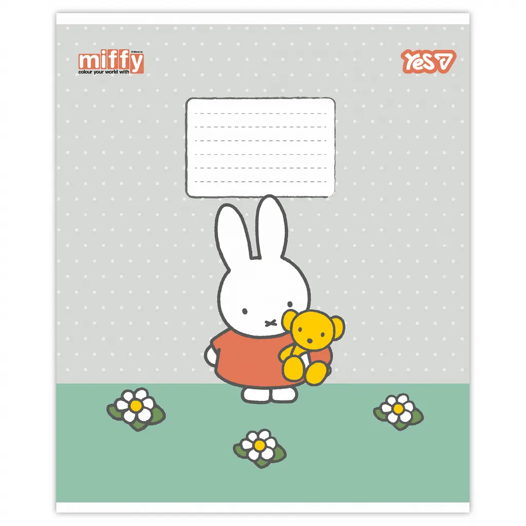 Набір зошитів Yes My Miffy 12 аркушів у лінію 25 шт. (768652) - фото 5