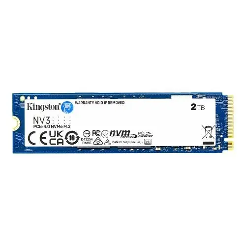 Твердотільний накопичувач SSD 2Tb, NV3, PCI-E 4.0 x4, M.2 2280, 3D TLC, 6000/5000 МБ/с Kingston teh0019776 - фото 4