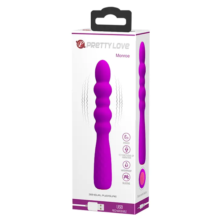 Вібратор Pretty Love Monroe Vibrator Purple - фото 2